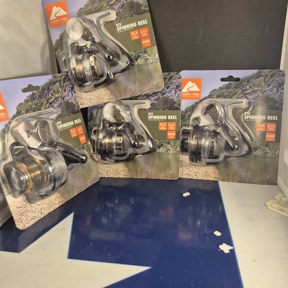 Ozark Trail Other - Ozark Trail Spinning Reel - Silver and Gold Accents